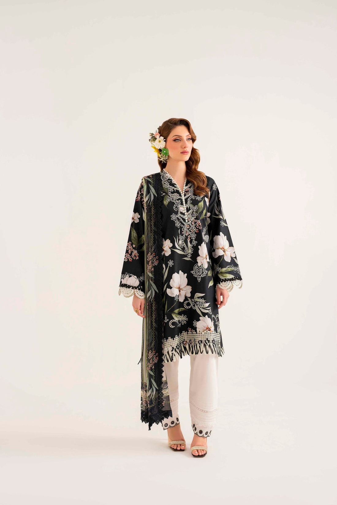 Sable Vogue | Lila Summer Lawn 24 | SAL-03-24 - Official Sable Vogue stockist in UK - Sakeena London
