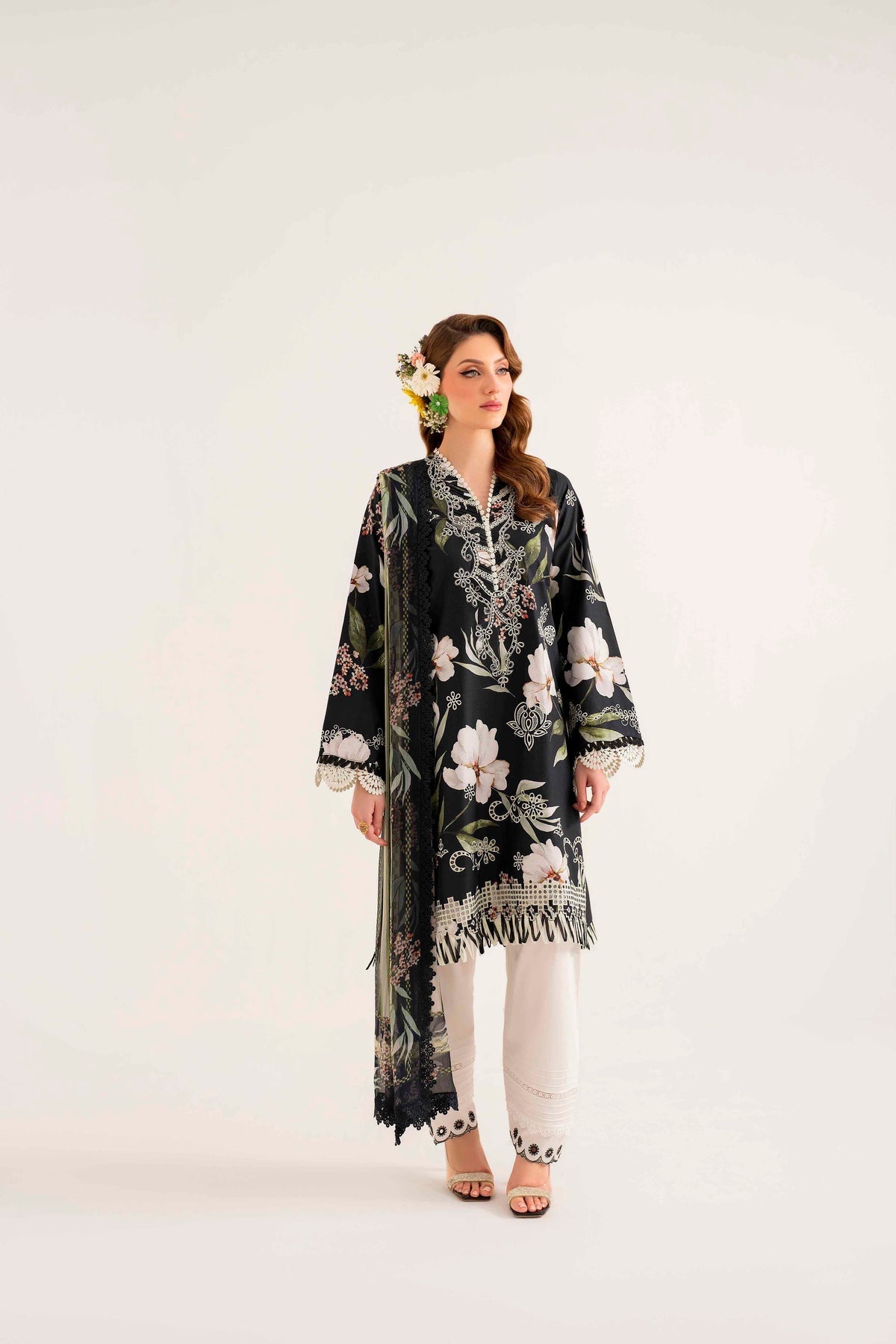 Sable Vogue | Lila Summer Lawn 24 | SAL-03-24 - Official Sable Vogue stockist in UK - Sakeena London