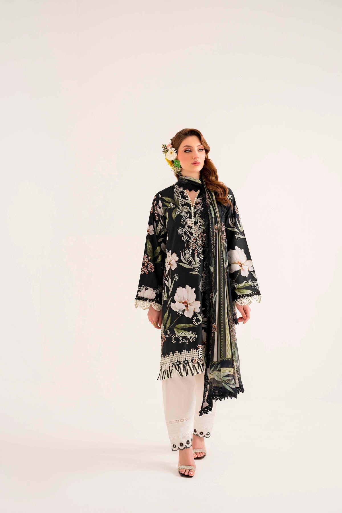 Sable Vogue | Lila Summer Lawn 24 | SAL-03-24 - Official Sable Vogue stockist in UK - Sakeena London