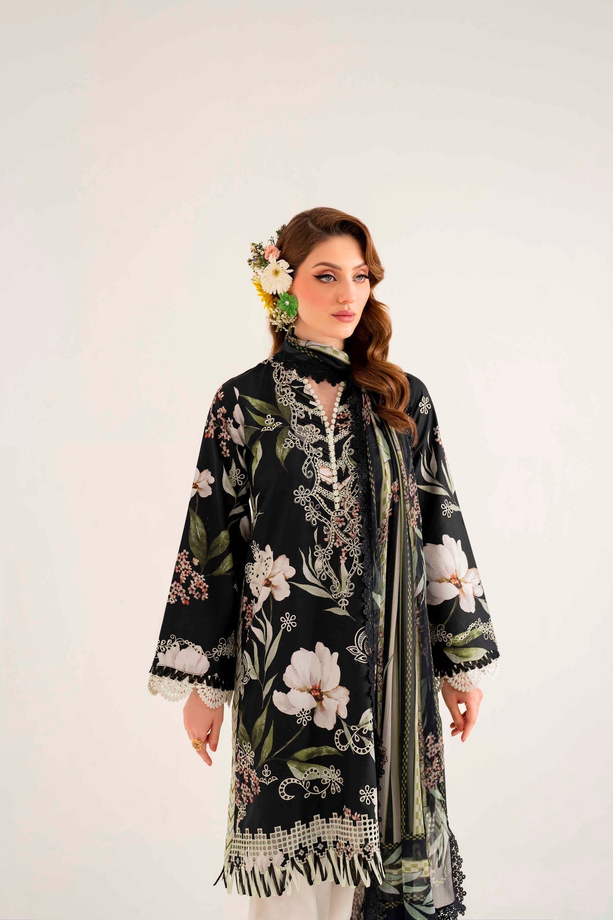 Sable Vogue | Lila Summer Lawn 24 | SAL-03-24 - Official Sable Vogue stockist in UK - Sakeena London