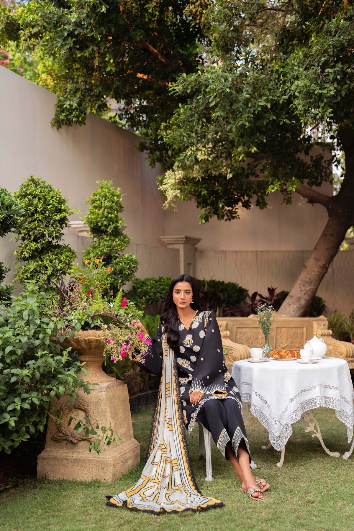 Sable Vogue | Lila Lawn 25 | SAL-03-25 - Official Sable Vogue stockist in UK - Sakeena London