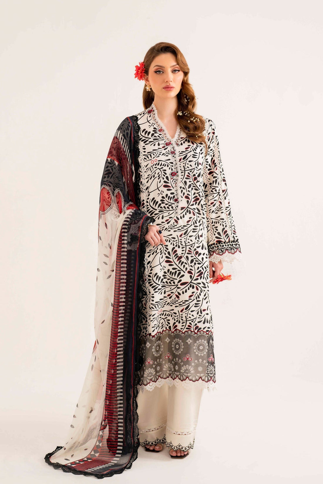 Sable Vogue | Lila Summer Lawn 24 | SAL-05-24 - Official Sable Vogue stockist in UK - Sakeena London