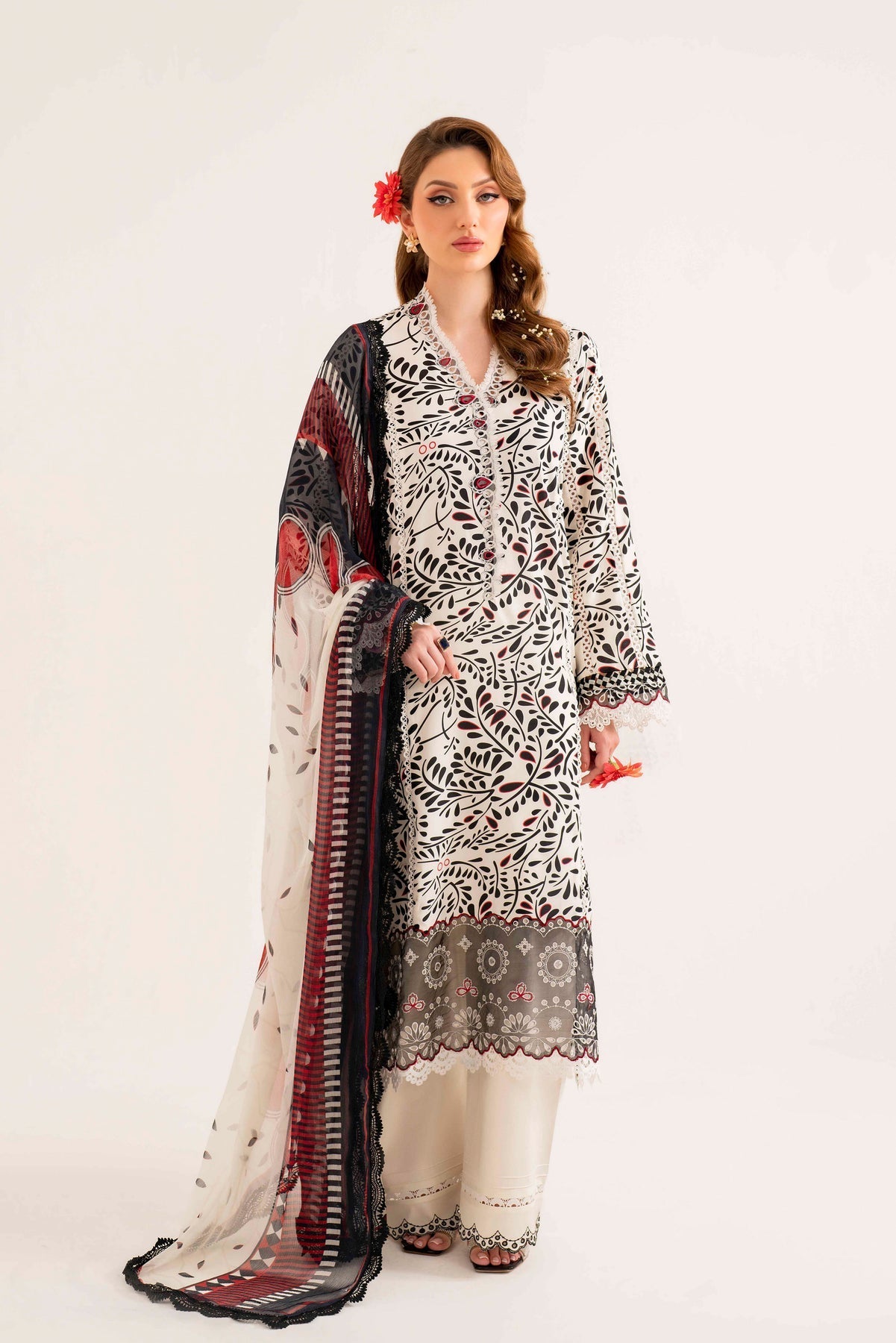 Sable Vogue | Lila Summer Lawn 24 | SAL-05-24 - Official Sable Vogue stockist in UK - Sakeena London