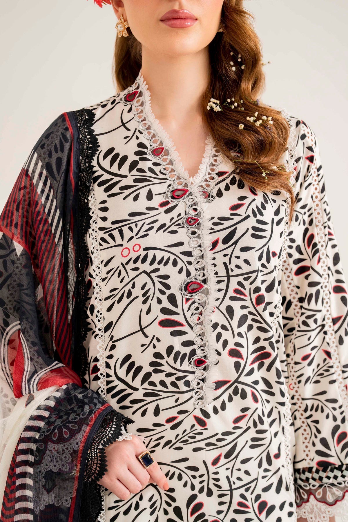 Sable Vogue | Lila Summer Lawn 24 | SAL-05-24 - Official Sable Vogue stockist in UK - Sakeena London