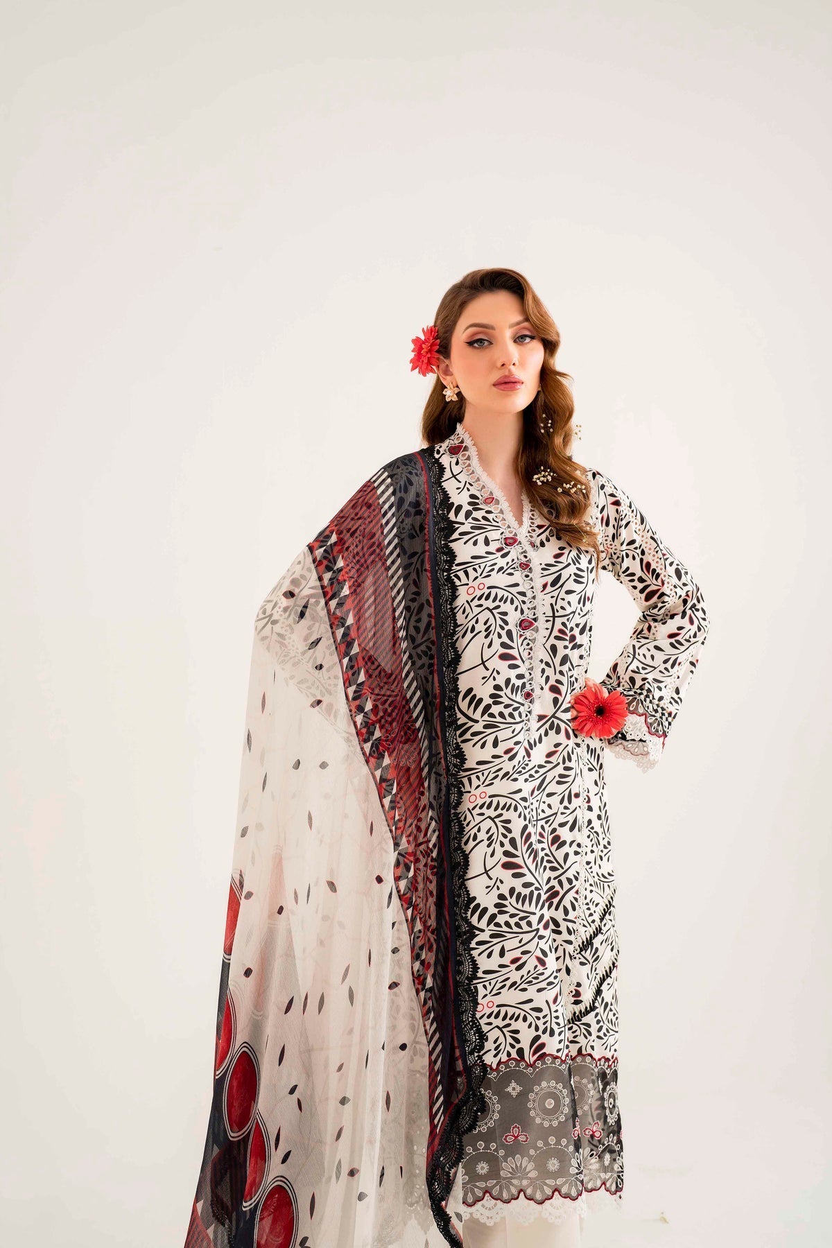 Sable Vogue | Lila Summer Lawn 24 | SAL-05-24 - Official Sable Vogue stockist in UK - Sakeena London