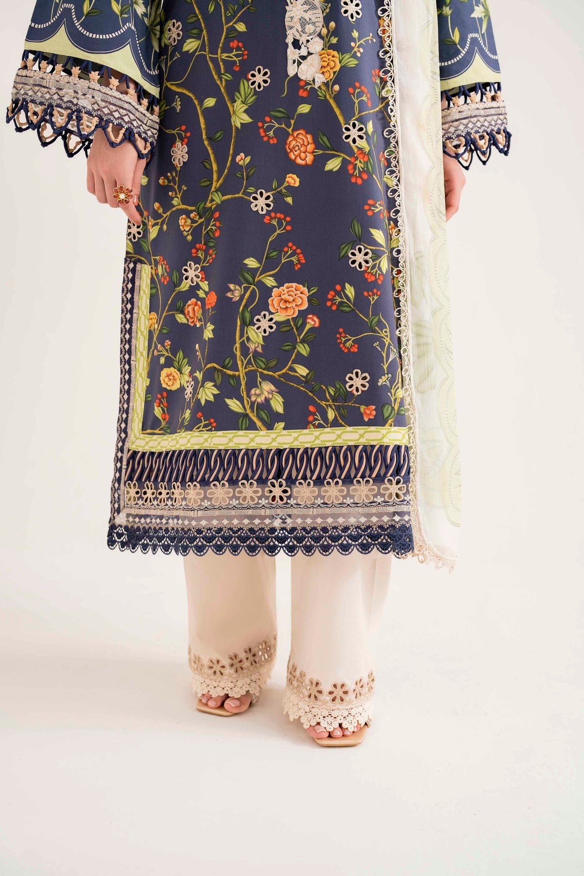 Sable Vogue | Lila Summer Lawn 24 | SAL-06-24 - Official Sable Vogue stockist in UK - Sakeena London
