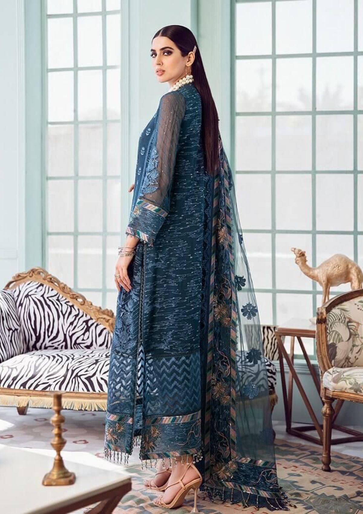 Formal Collection - Afrozeh - La Fuchsia - ALF21#7 - Sangria
