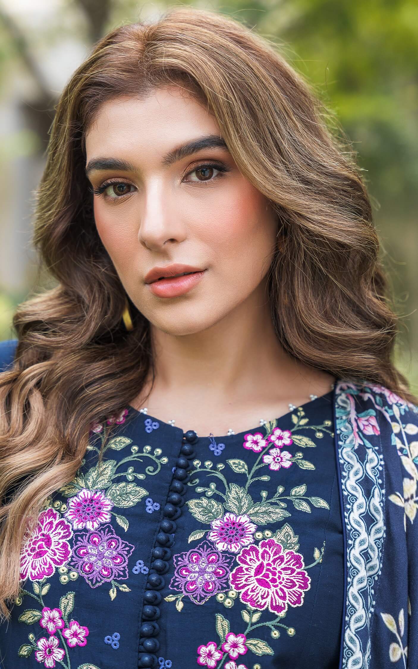 Asifa and Nabeel | Luxury Winter 24 | SAPHIRE WL-02 - Official Asifa and Nabeel stockist in UK - Sakeena London