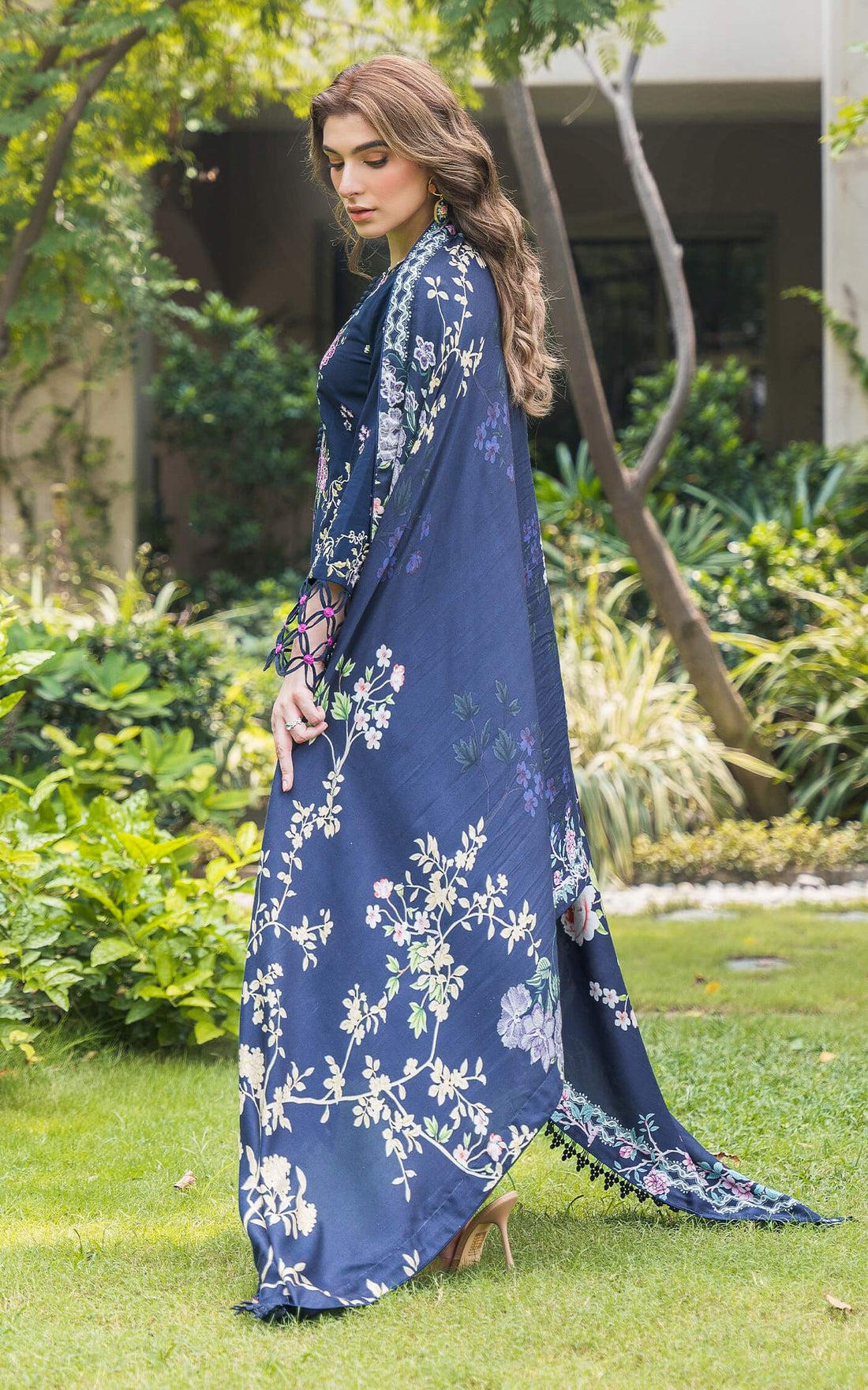 Asifa and Nabeel | Luxury Winter 24 | SAPHIRE WL-02 - Official Asifa and Nabeel stockist in UK - Sakeena London