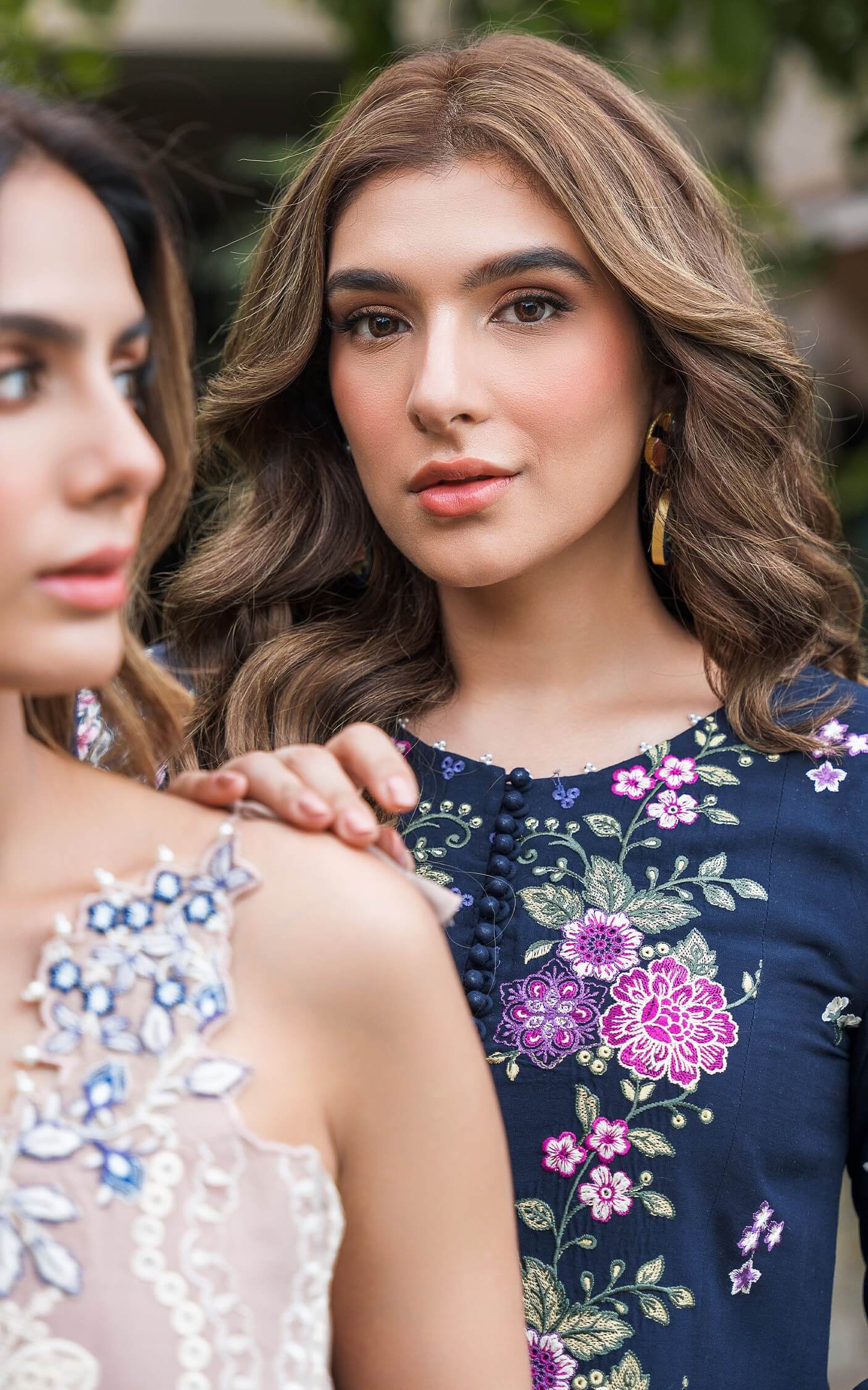Asifa and Nabeel | Luxury Winter 24 | SAPHIRE WL-02 - Official Asifa and Nabeel stockist in UK - Sakeena London