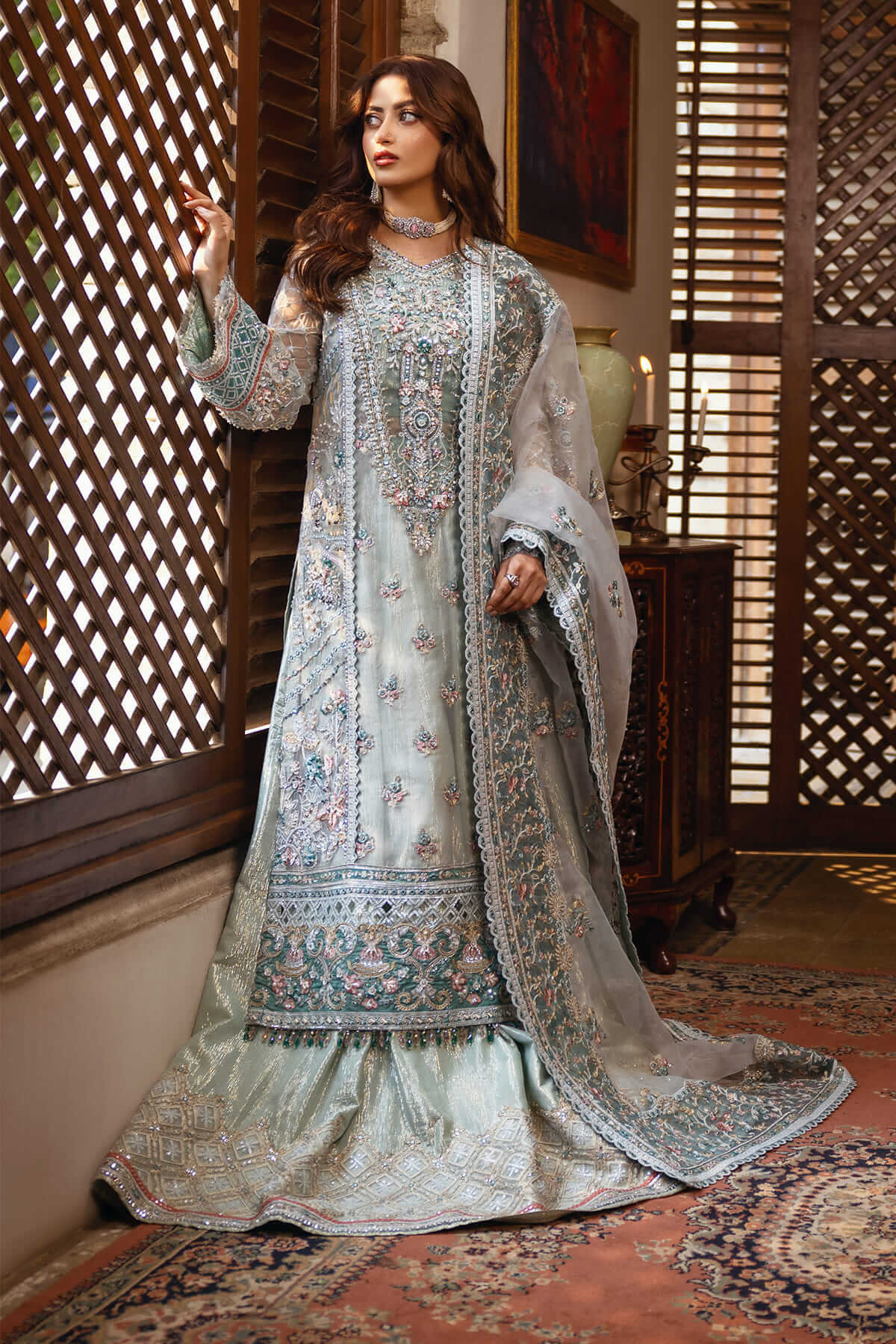 Imrozia Premium | Sajal Bridal Collection | SB-25 Inara - Official Imrozia Premium stockist in UK - Sakeena London