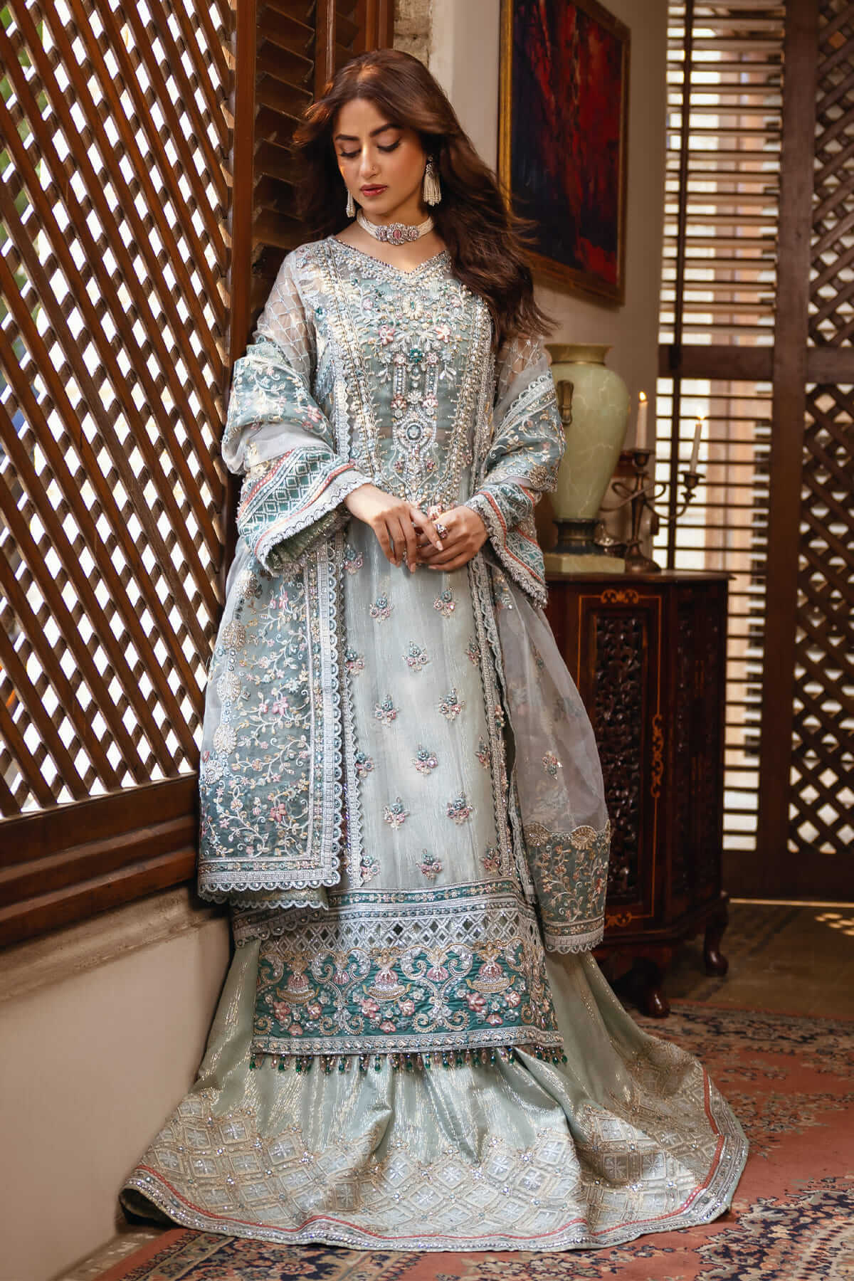Imrozia Premium | Sajal Bridal Collection | SB-25 Inara - Official Imrozia Premium stockist in UK - Sakeena London