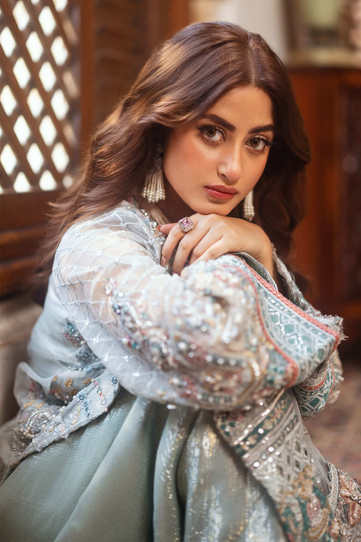 Imrozia Premium | Sajal Bridal Collection | SB-25 Inara - Official Imrozia Premium stockist in UK - Sakeena London