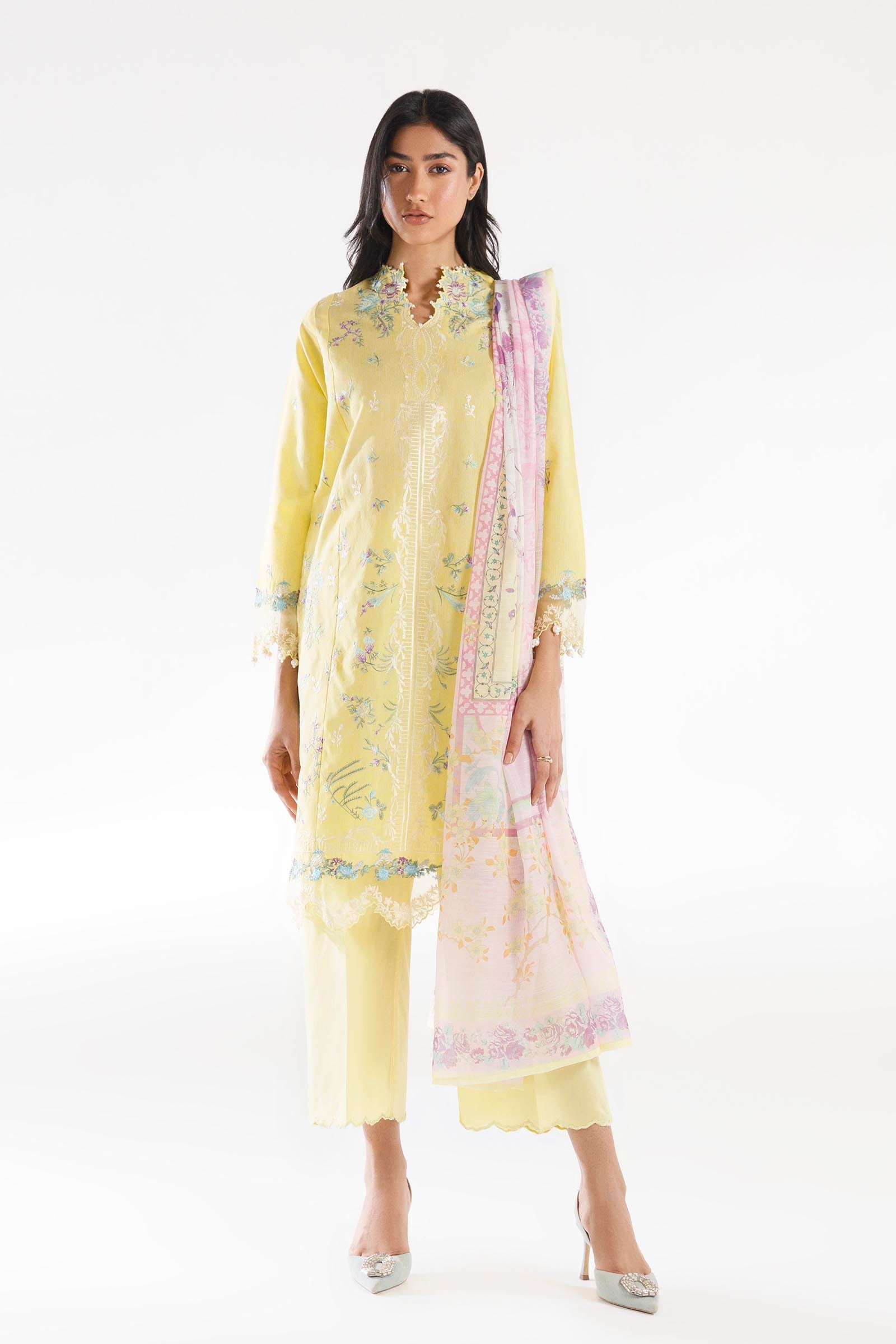 Sana Safinaz | Luxury Pret | Muzlin Lawn Suit SC26MUZ111BP3