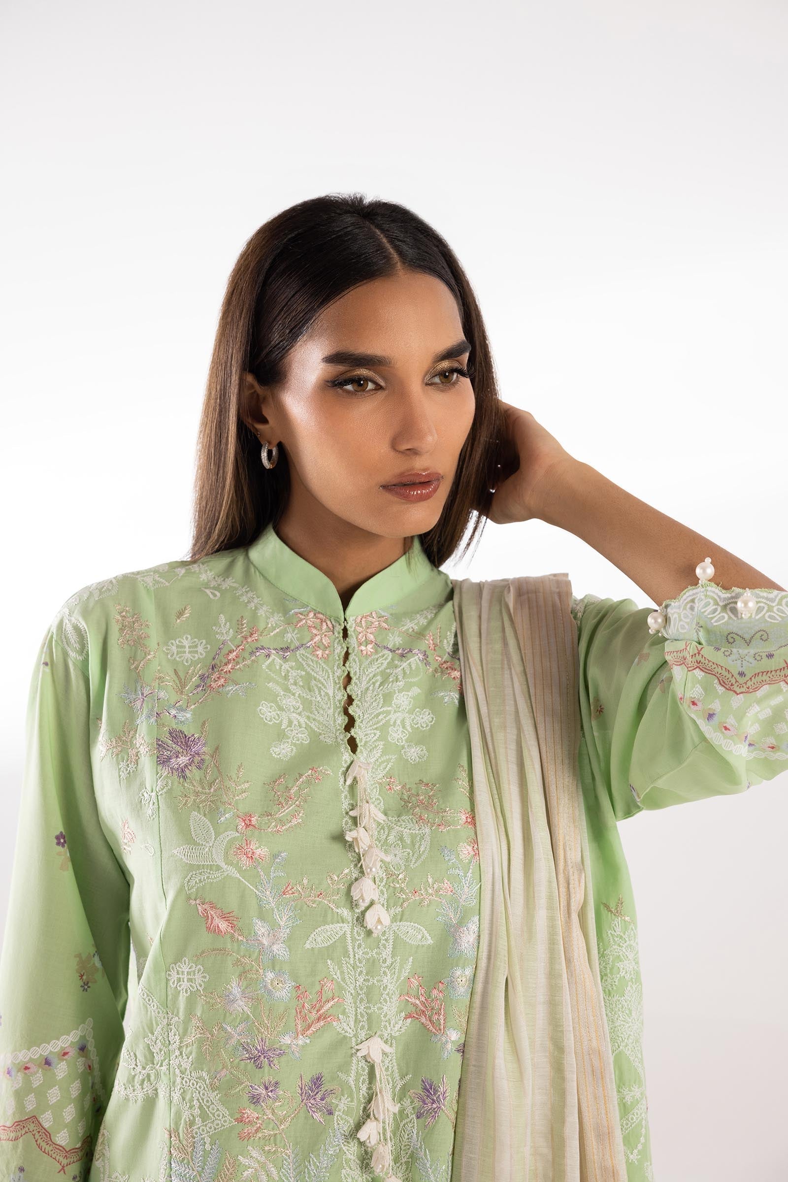 Sana Safinaz | Luxury Pret | Muzlin Lawn Suit SC26MUZ217AP3