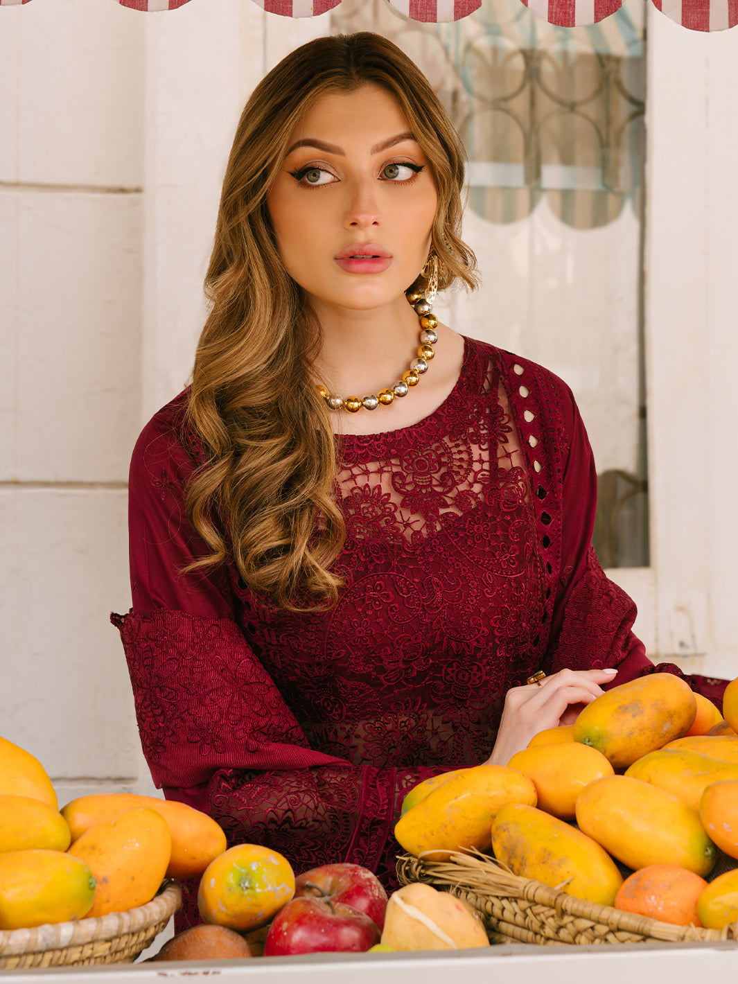Mahnur | Mahrukh Eid Edit 24 | SCARLET DREAM - Official Mahnur stockist in UK - Sakeena London