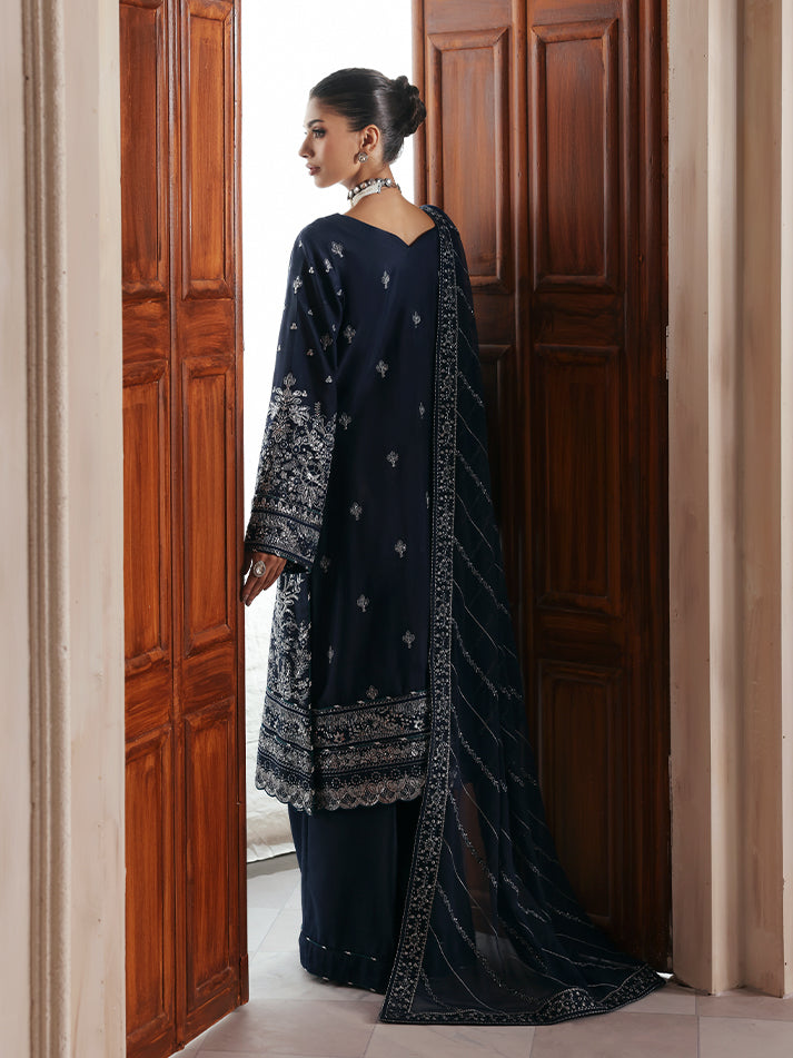 Gulaal | Serica Raw Silk | Saphira - Official Gulaal stockist in UK - Sakeena London