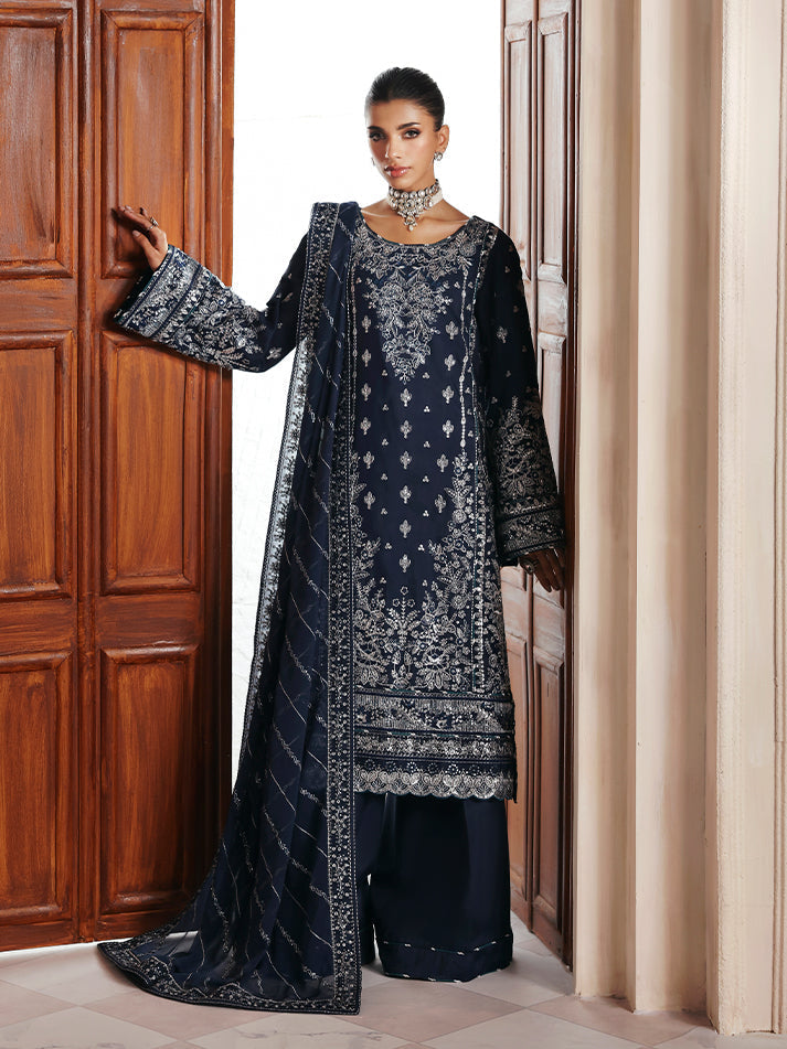 Gulaal | Serica Raw Silk | Saphira - Official Gulaal stockist in UK - Sakeena London