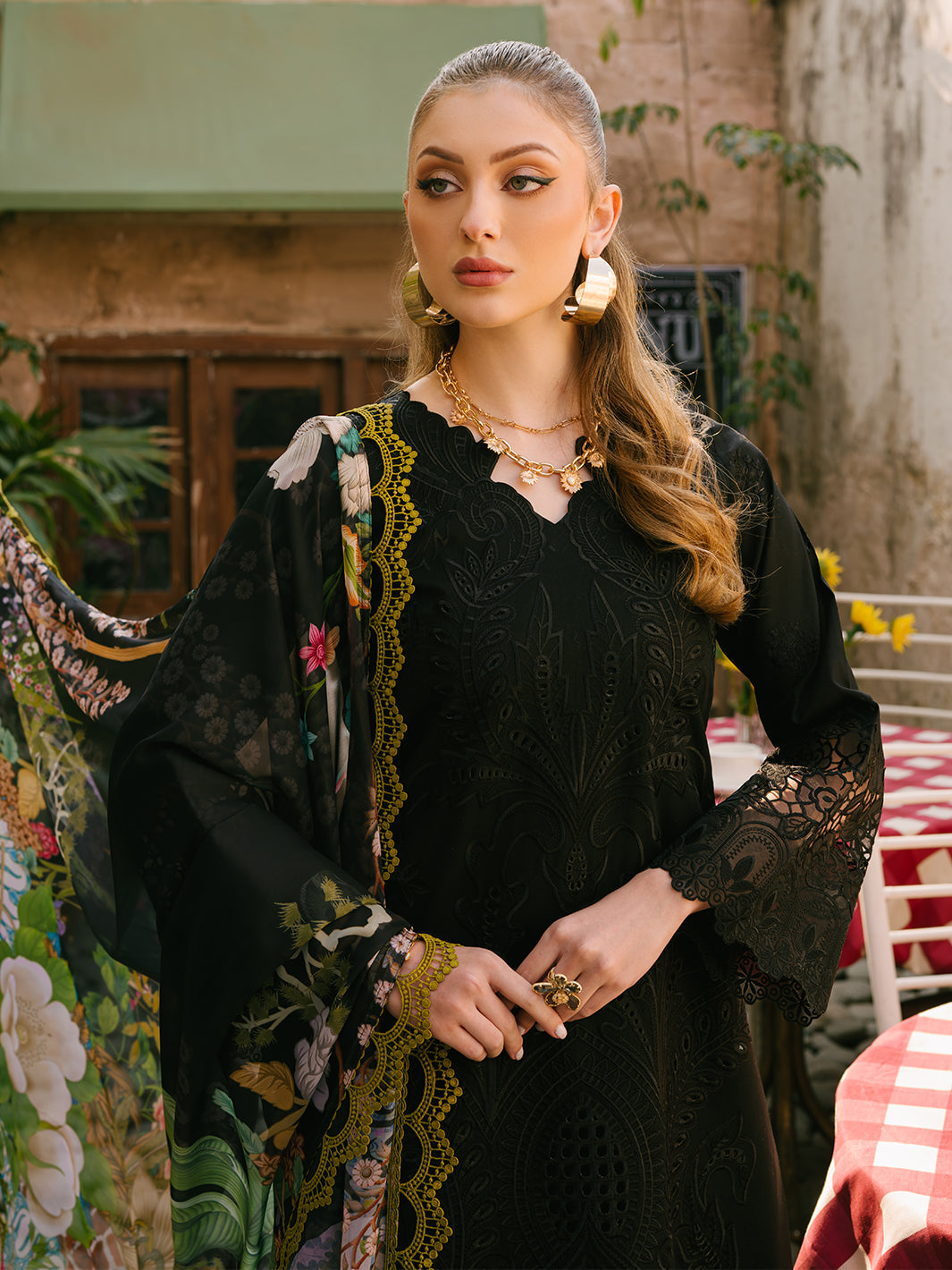 Mahnur | Mahrukh Eid Edit 24 | ROYAL BLACK - Official Mahnur stockist in UK - Sakeena London