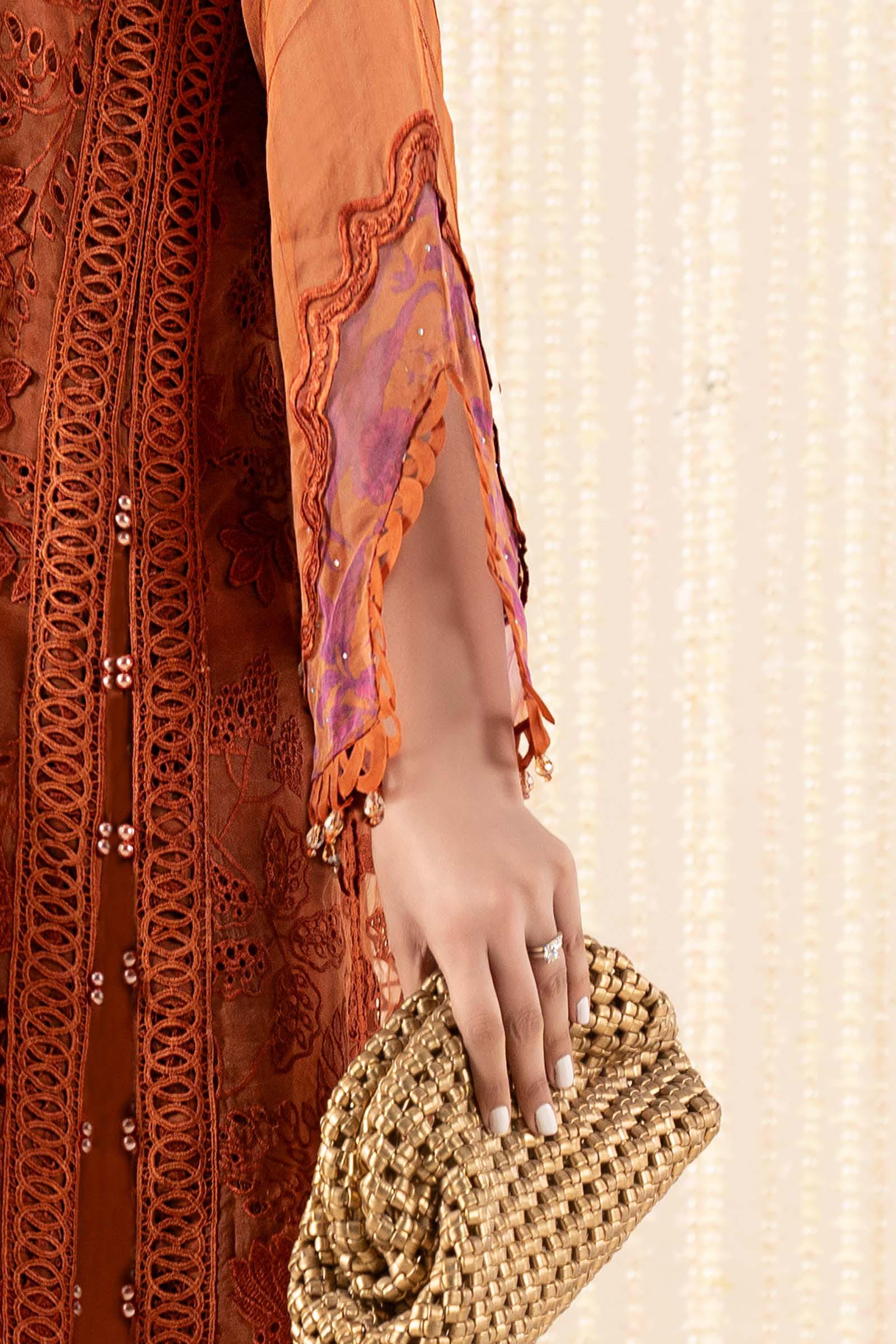 Maria B | Pre Fall 25 | SF-EA25-05-Mustard - Official Maria B stockist in UK - Sakeena London