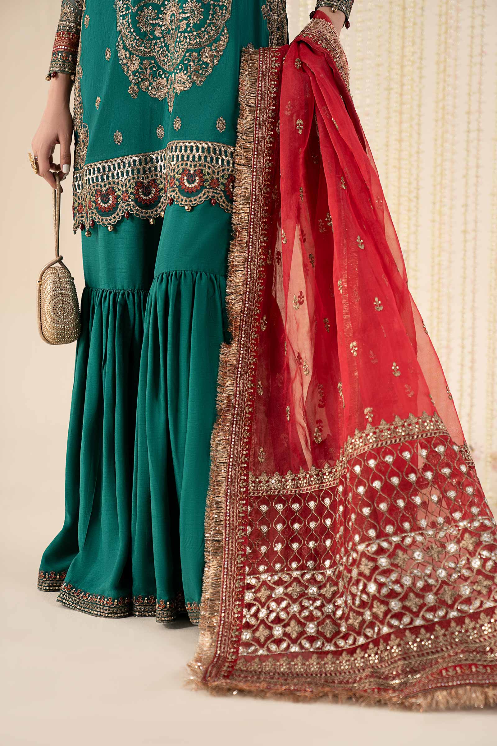 Maria B | Pre Fall 25 | SF-EF24-15R1-Green - Official Maria B stockist in UK - Sakeena London