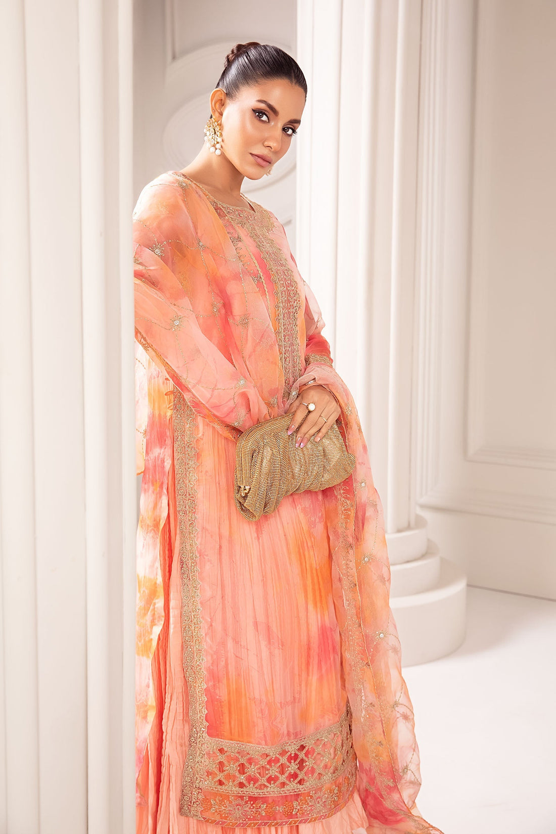 Maria B | Pre Fall 25 | SF-EF24-20R1-Pink - Official Maria B stockist in UK - Sakeena London