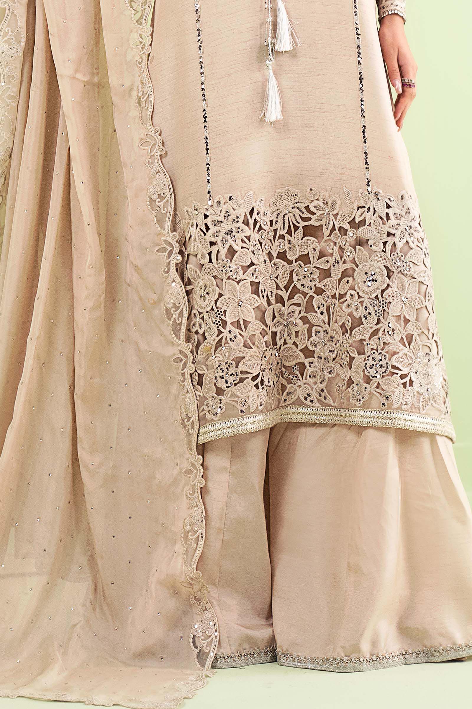 Maria B | Luxury Formals | SF-EF26-63-BEIGE