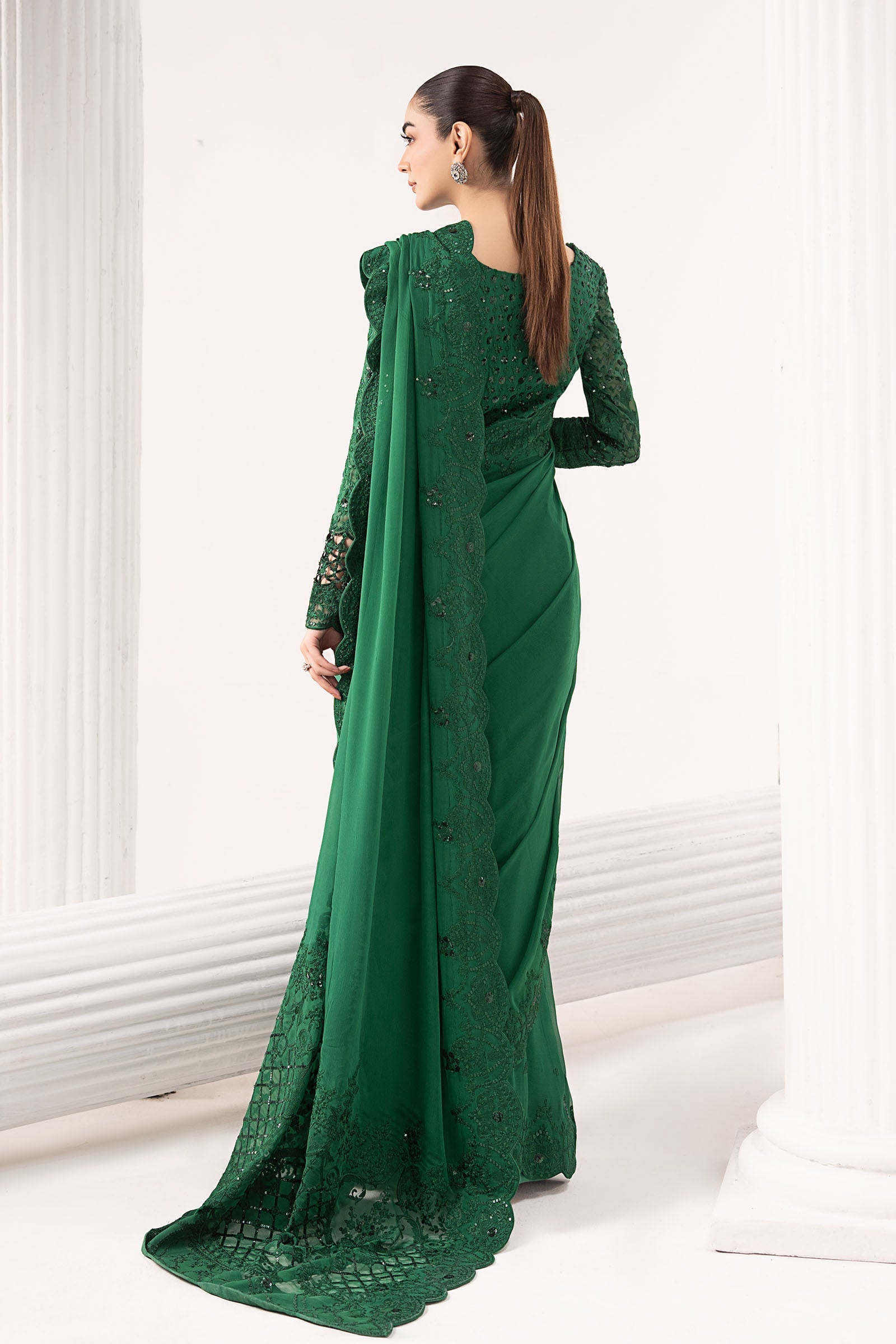 Maria B | Luxury Formals | SF-EF26-73-Green
