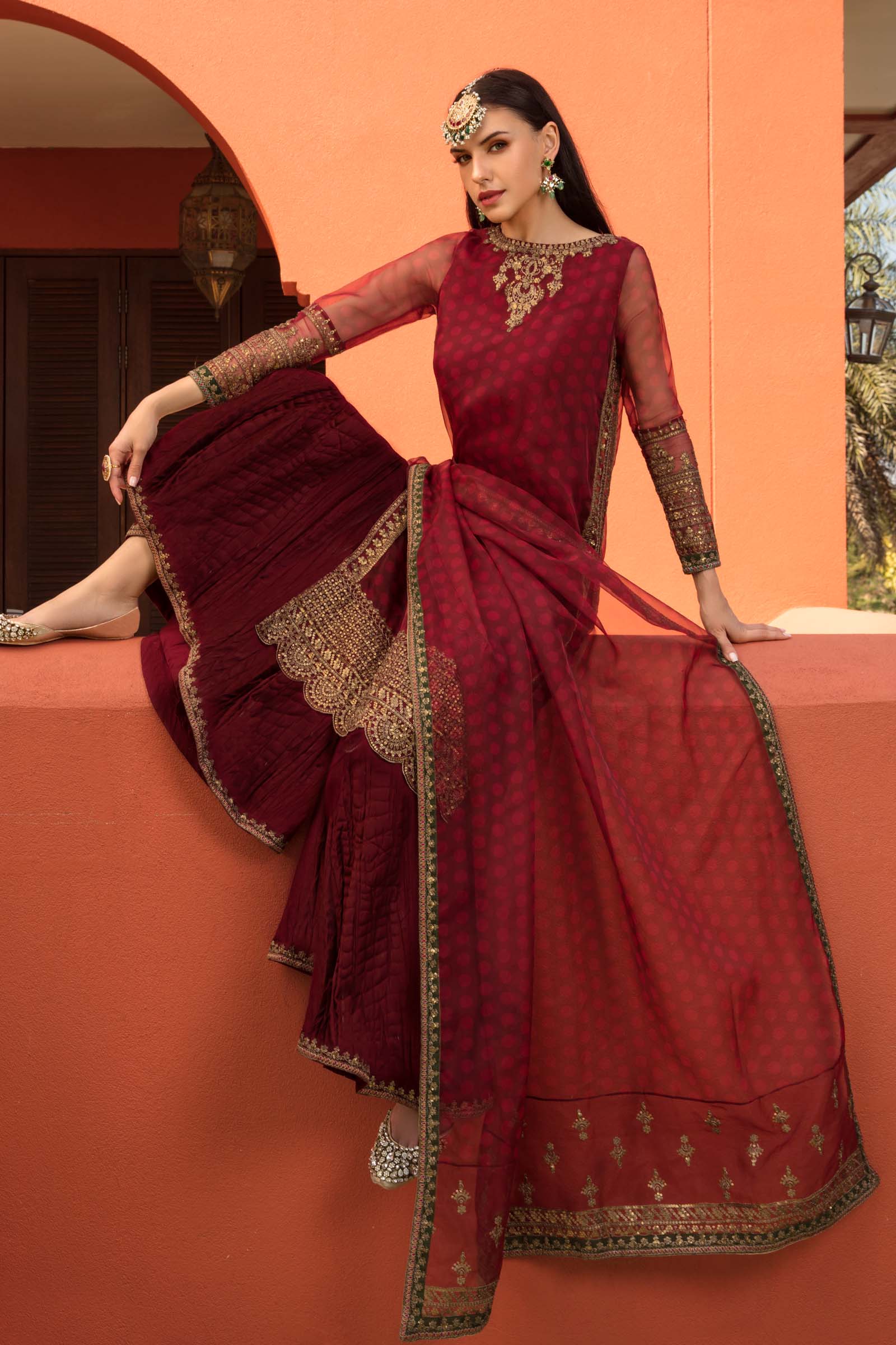 Maria B | Formal Wears | SF-EF23-08R1 - Official Maria B stockist in UK - Sakeena London