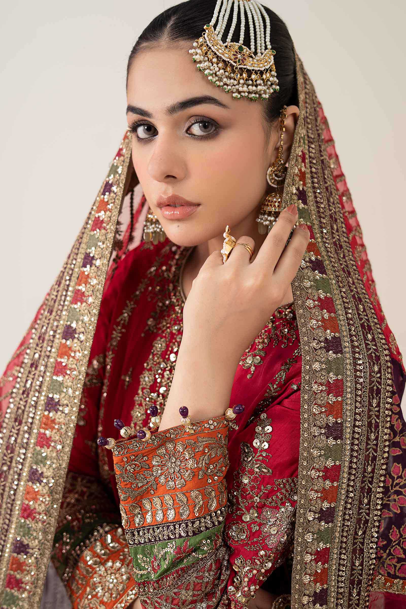 Maria B | Pre Fall 25 | Bamber Raw Silk Suit 14 - Official Maria B stockist in UK - Sakeena London