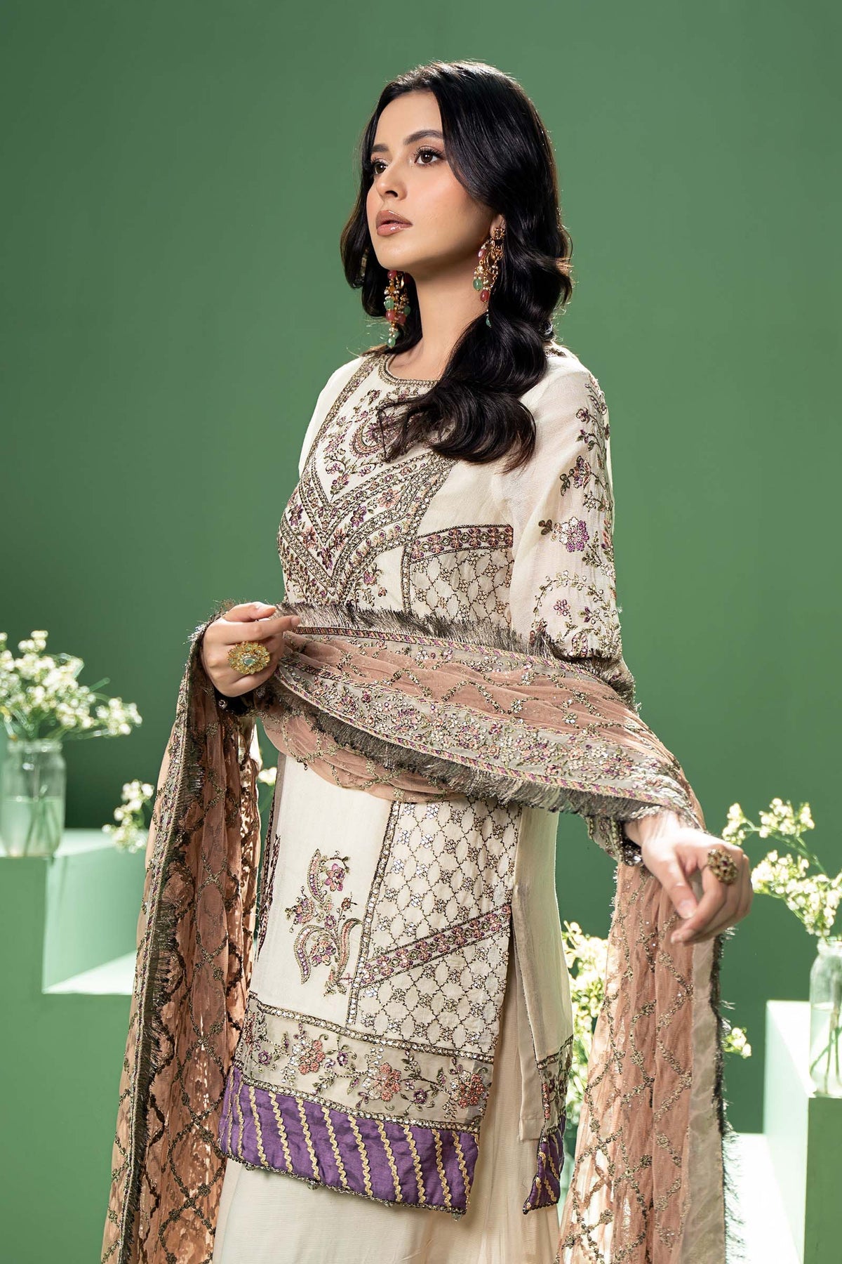 Maria B | Formal Wears | SF-W24-45 - Official Maria B stockist in UK - Sakeena London