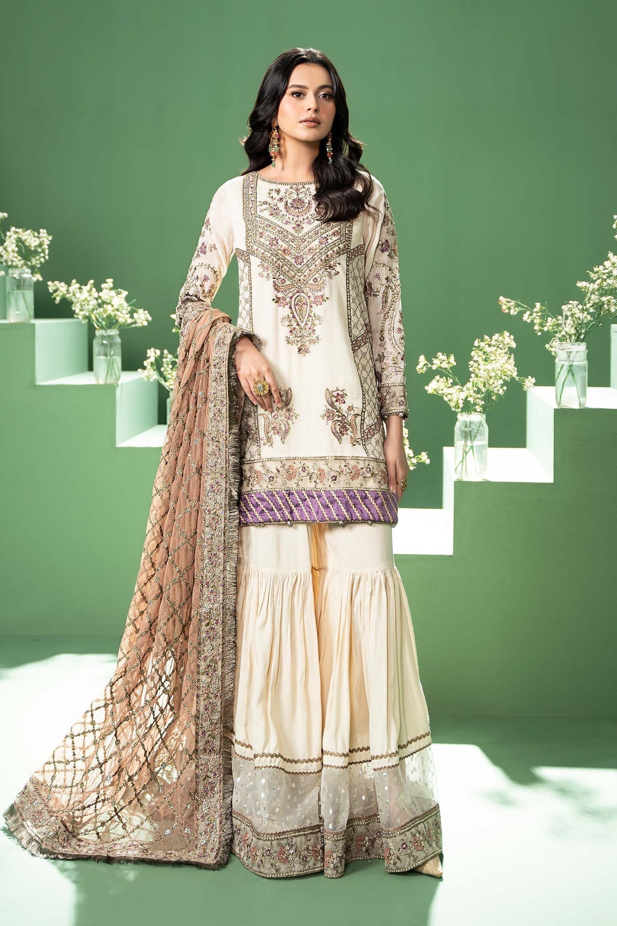Maria B | Formal Wears | SF-W24-45 - Official Maria B stockist in UK - Sakeena London