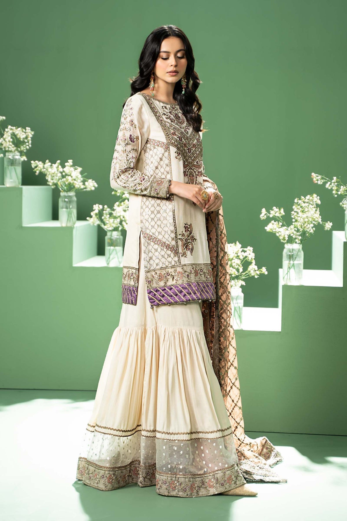 Maria B | Formal Wears | SF-W24-45 - Official Maria B stockist in UK - Sakeena London