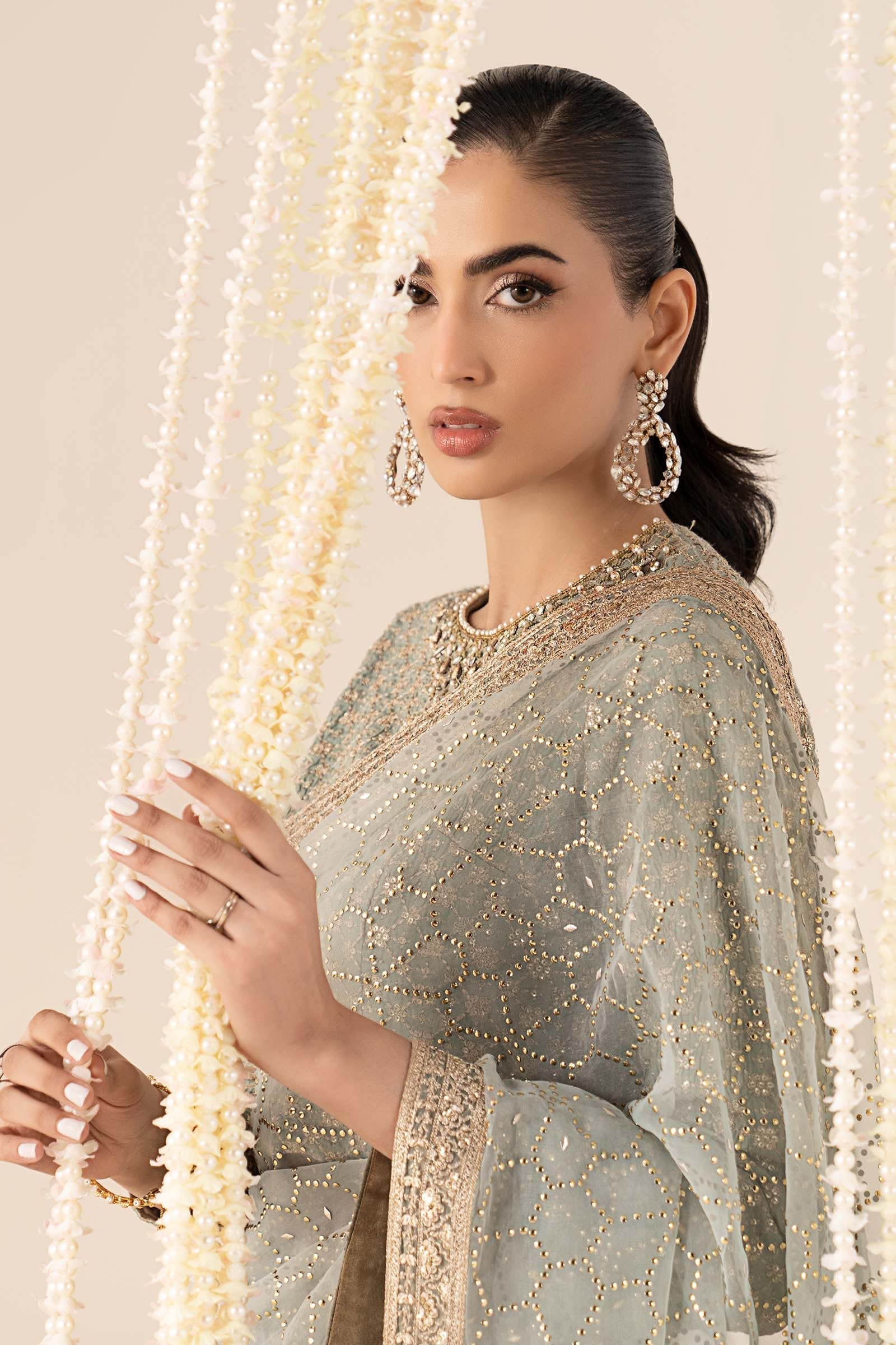 Maria B | Pre Fall 25 | SF-W24-15R1-Ferozi - Official Maria B stockist in UK - Sakeena London