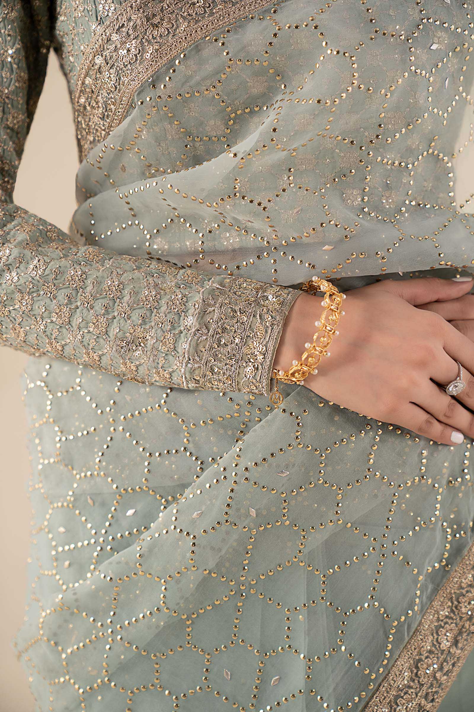 Maria B | Pre Fall 25 | SF-W24-15R1-Ferozi - Official Maria B stockist in UK - Sakeena London