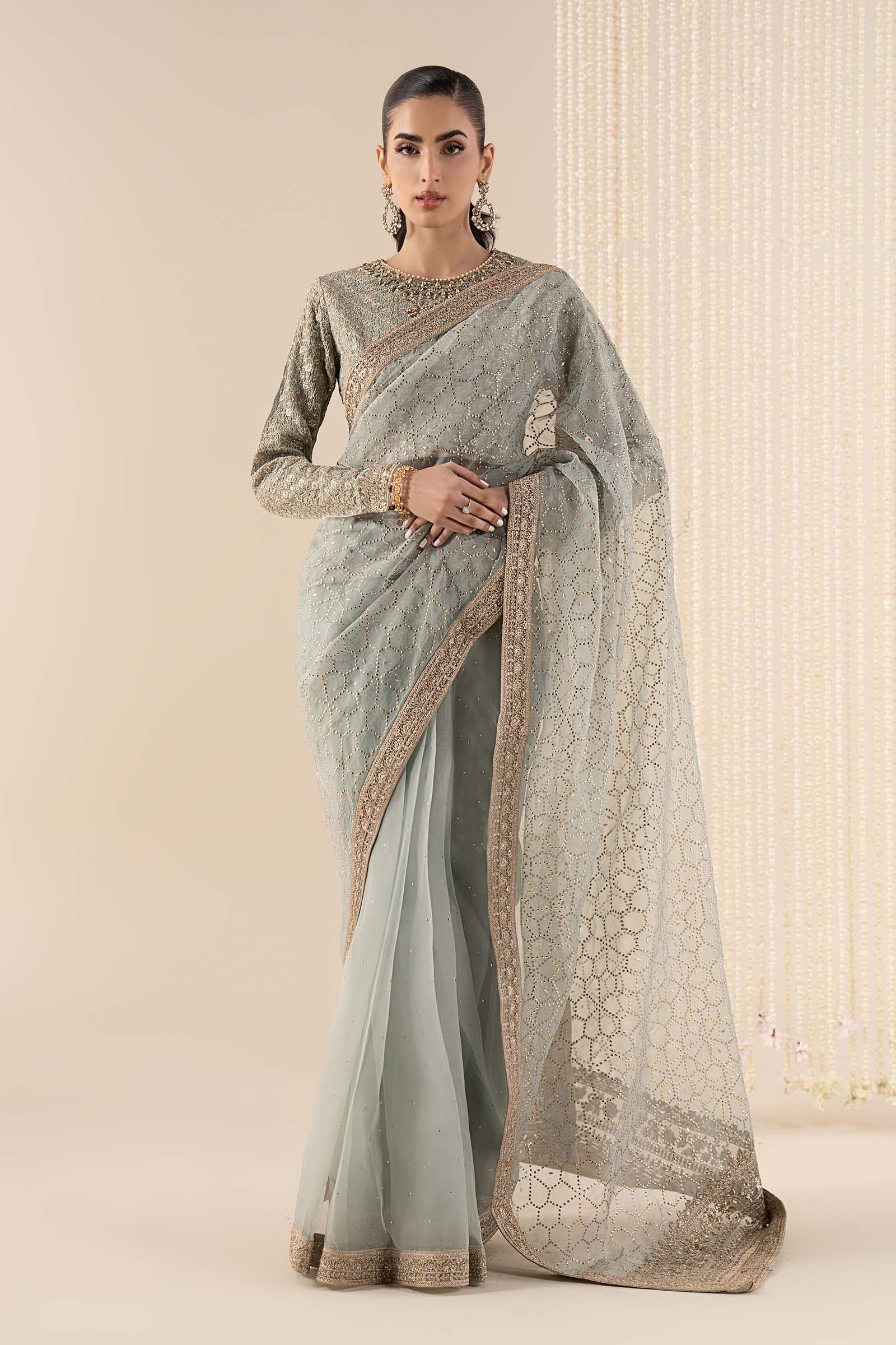 Maria B | Pre Fall 25 | SF-W24-15R1-Ferozi - Official Maria B stockist in UK - Sakeena London