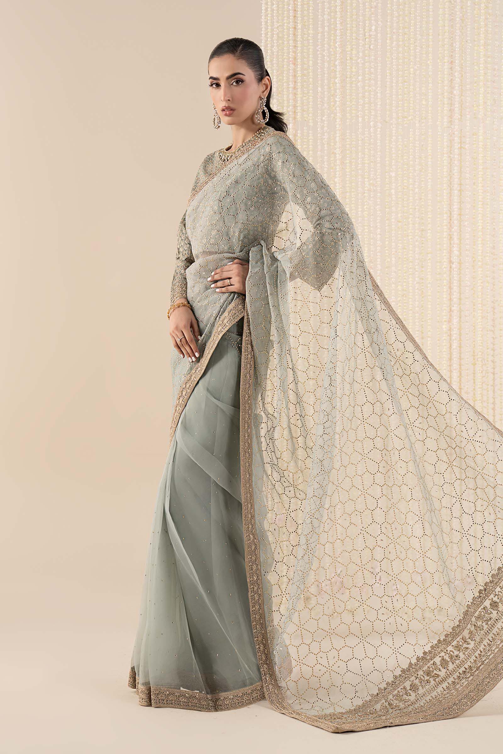 Maria B | Pre Fall 25 | SF-W24-15R1-Ferozi - Official Maria B stockist in UK - Sakeena London