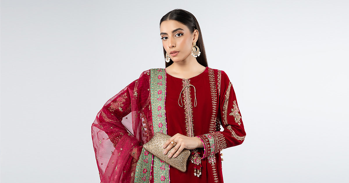 Maria B | Formal Wears | SF-W24-34 - Official Maria B stockist in UK - Sakeena London