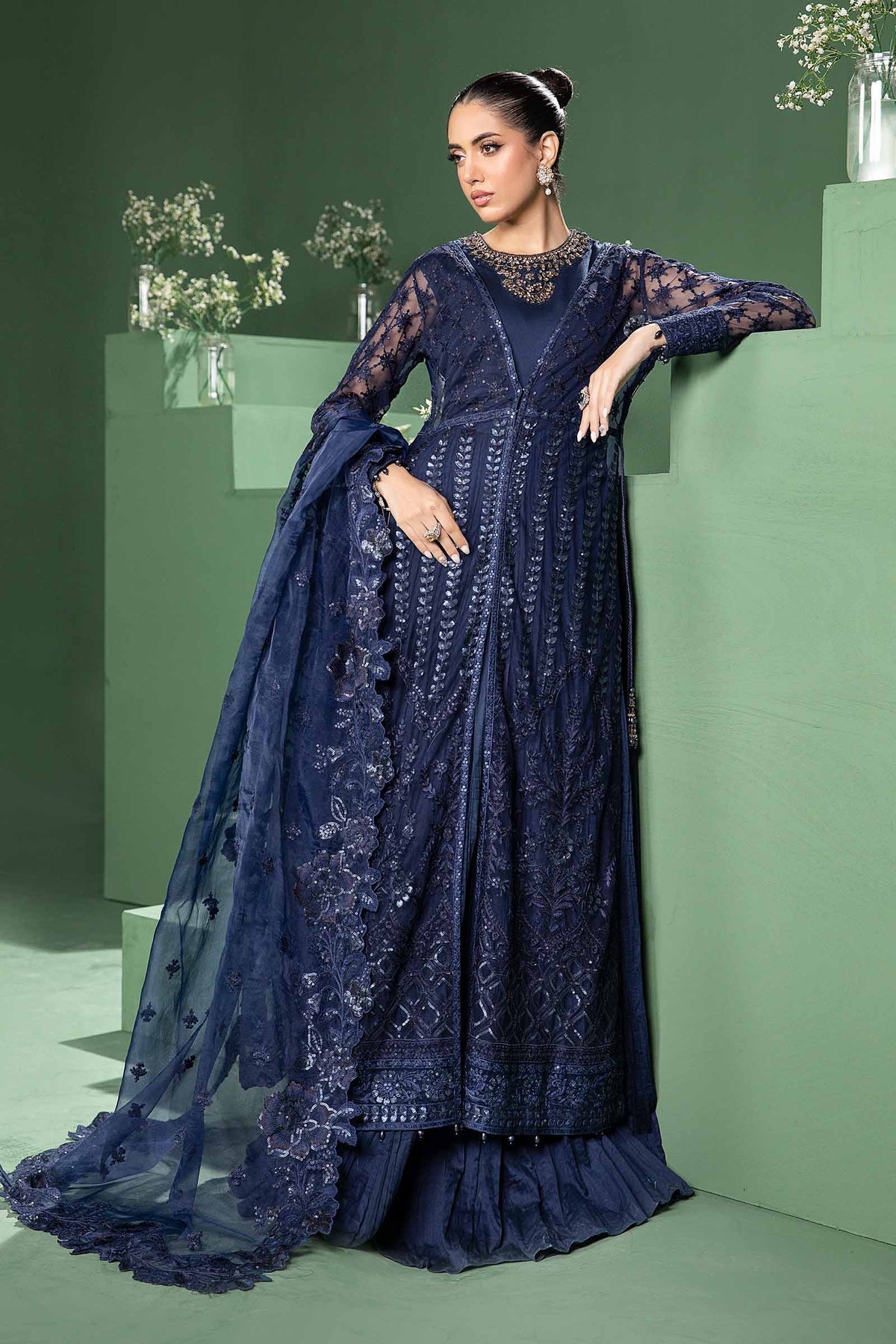 Maria B | Formal Wears | SF-W24-44 - Official Maria B stockist in UK - Sakeena London