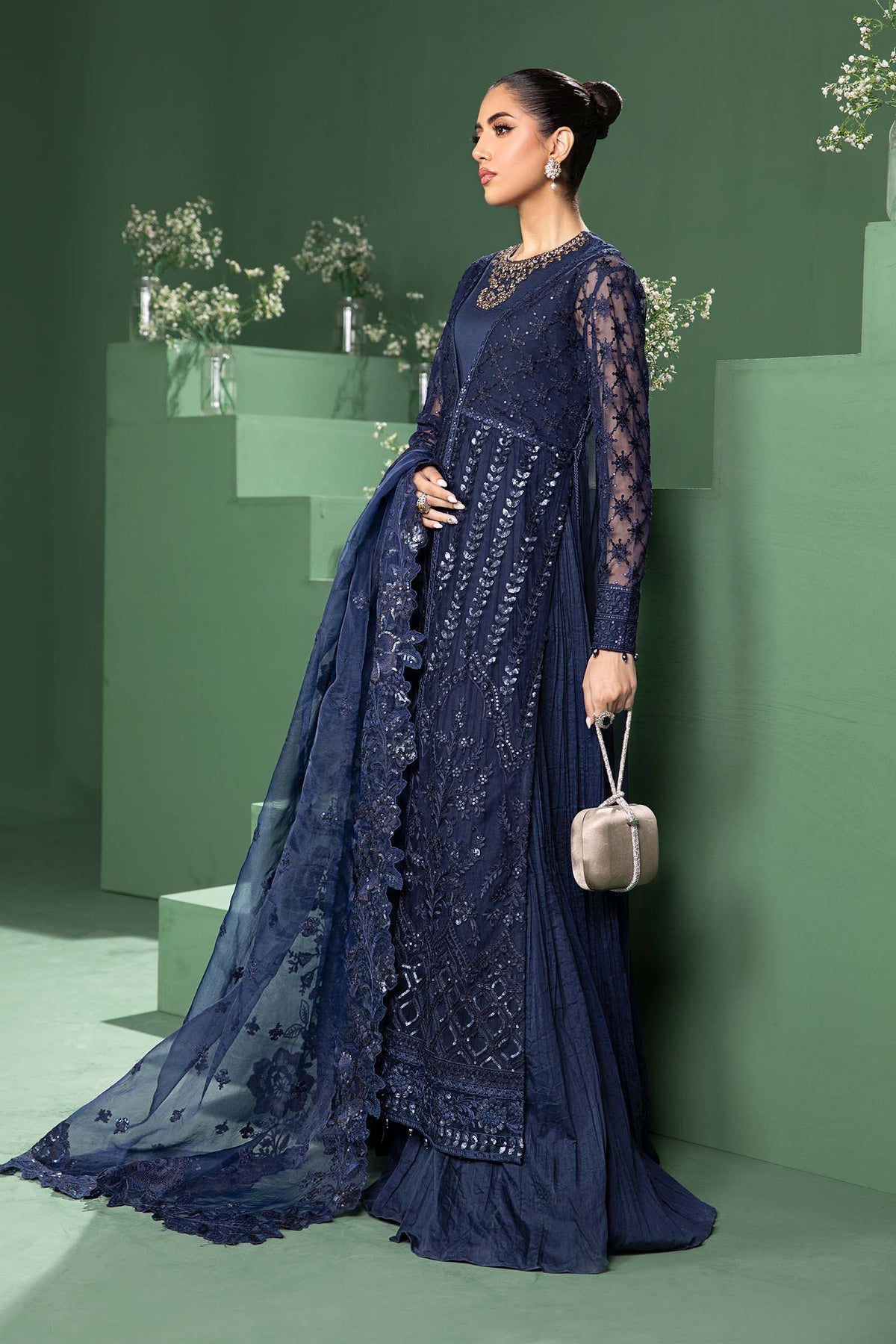 Maria B | Formal Wears | SF-W24-44 - Official Maria B stockist in UK - Sakeena London