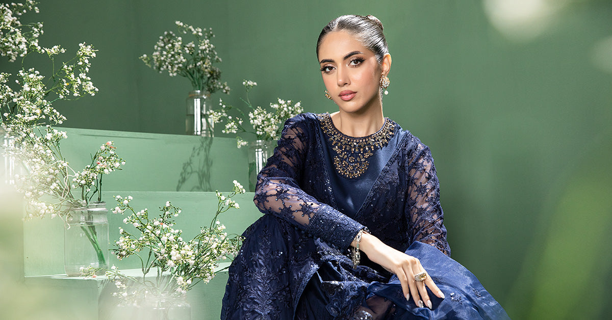 Maria B | Formal Wears | SF-W24-44 - Official Maria B stockist in UK - Sakeena London