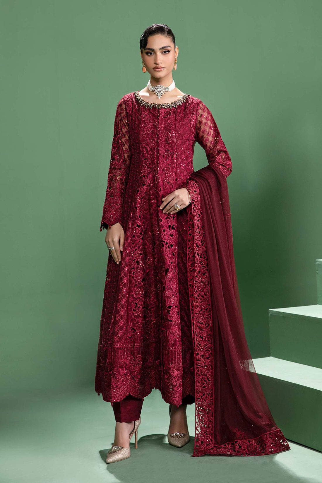 Maria b | Formal Wears | SF-W24-46 - Official Maria B stockist in UK - Sakeena London