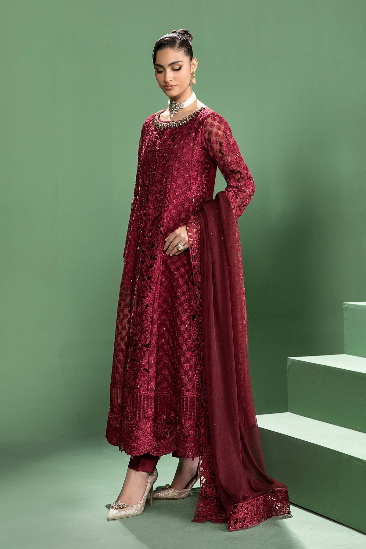 Maria b | Formal Wears | SF-W24-46 - Official Maria B stockist in UK - Sakeena London