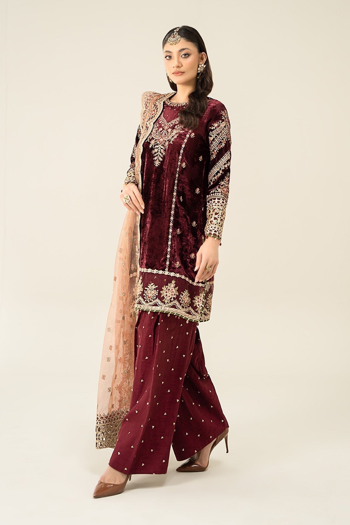 Maria B | Formal Wears | SF-W24-80 - Official Maria B stockist in UK - Sakeena London