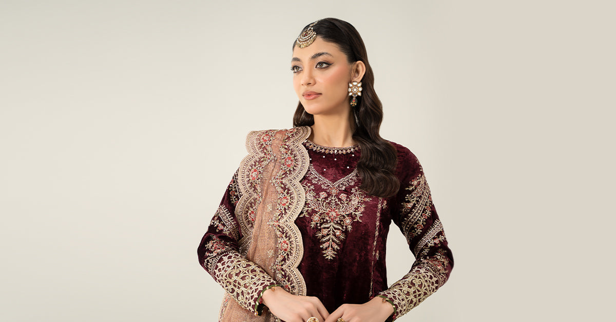 Maria B | Formal Wears | SF-W24-80 - Official Maria B stockist in UK - Sakeena London
