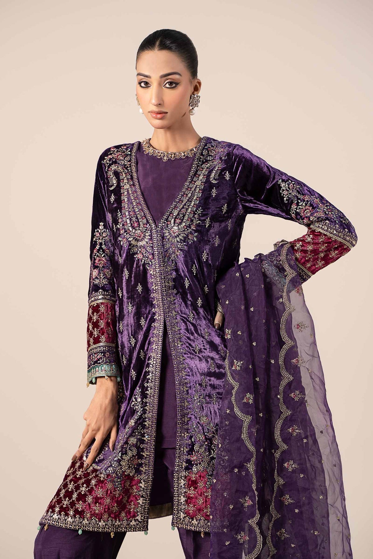 Maria B | Formal Wears | SF-W24-81 - Official Maria B stockist in UK - Sakeena London