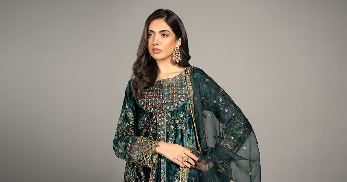 Maria B | Formal Wears | SF-W24-87 - Official Maria B stockist in UK - Sakeena London