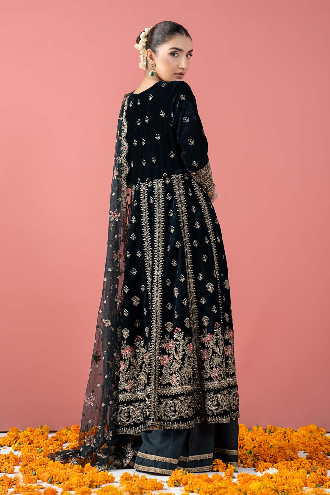 Maria B | Pre Fall 25 | SF-W25-01-Green - Official Maria B stockist in UK - Sakeena London