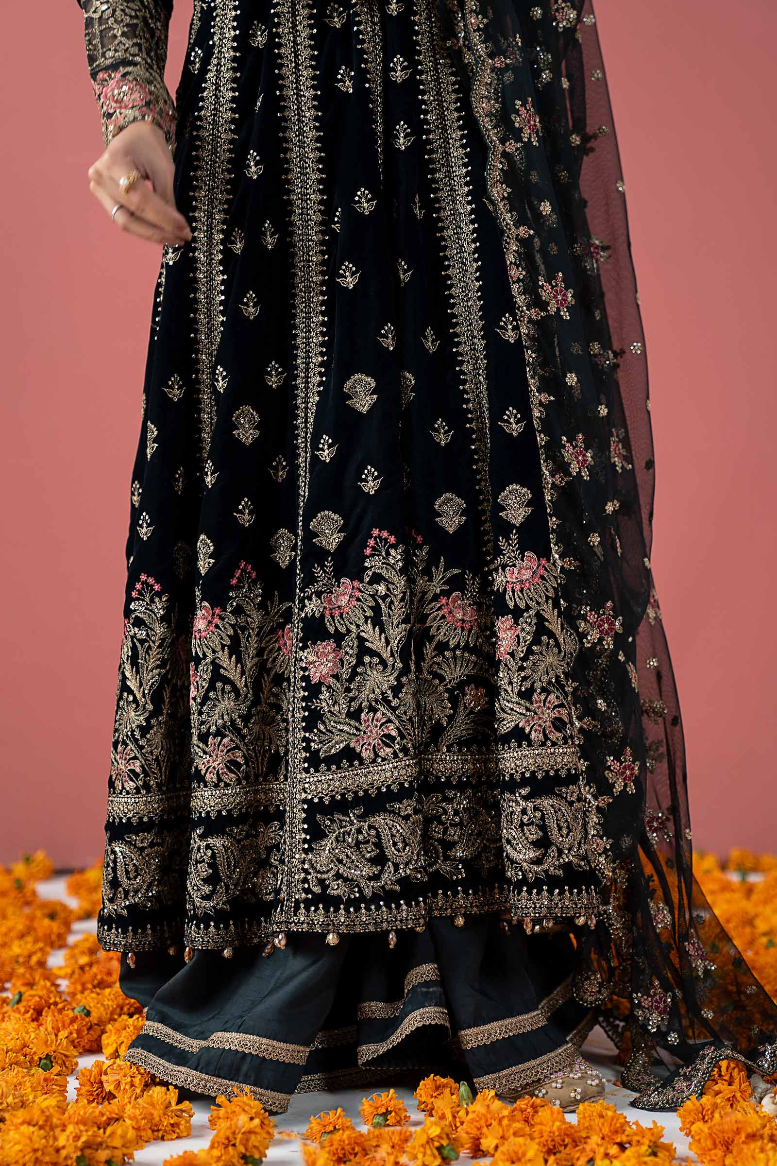 Maria B | Pre Fall 25 | SF-W25-01-Green - Official Maria B stockist in UK - Sakeena London