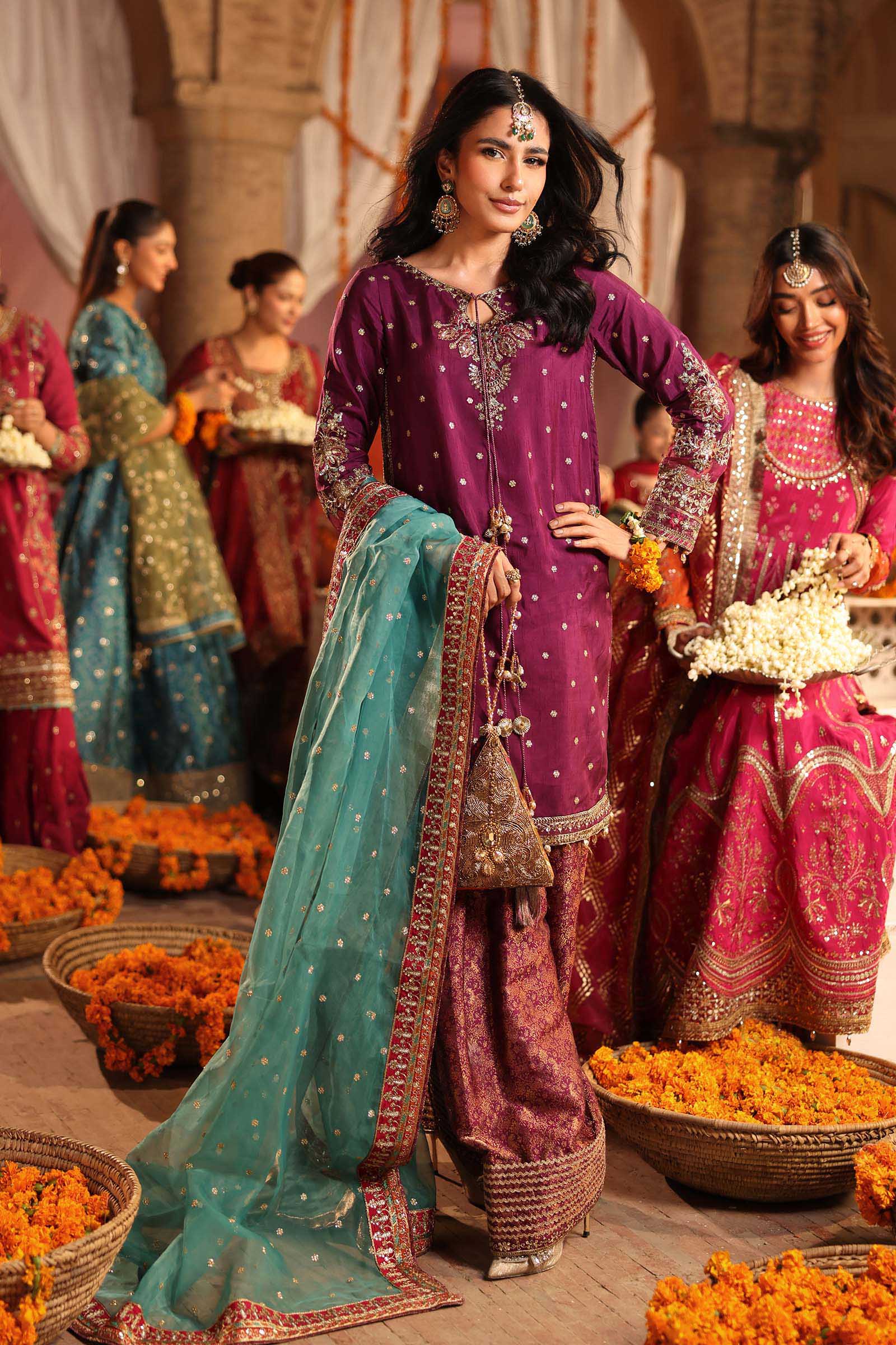 Maria B | Pre Fall 25 | SF-W25-02-Purple - Official Maria B stockist in UK - Sakeena London